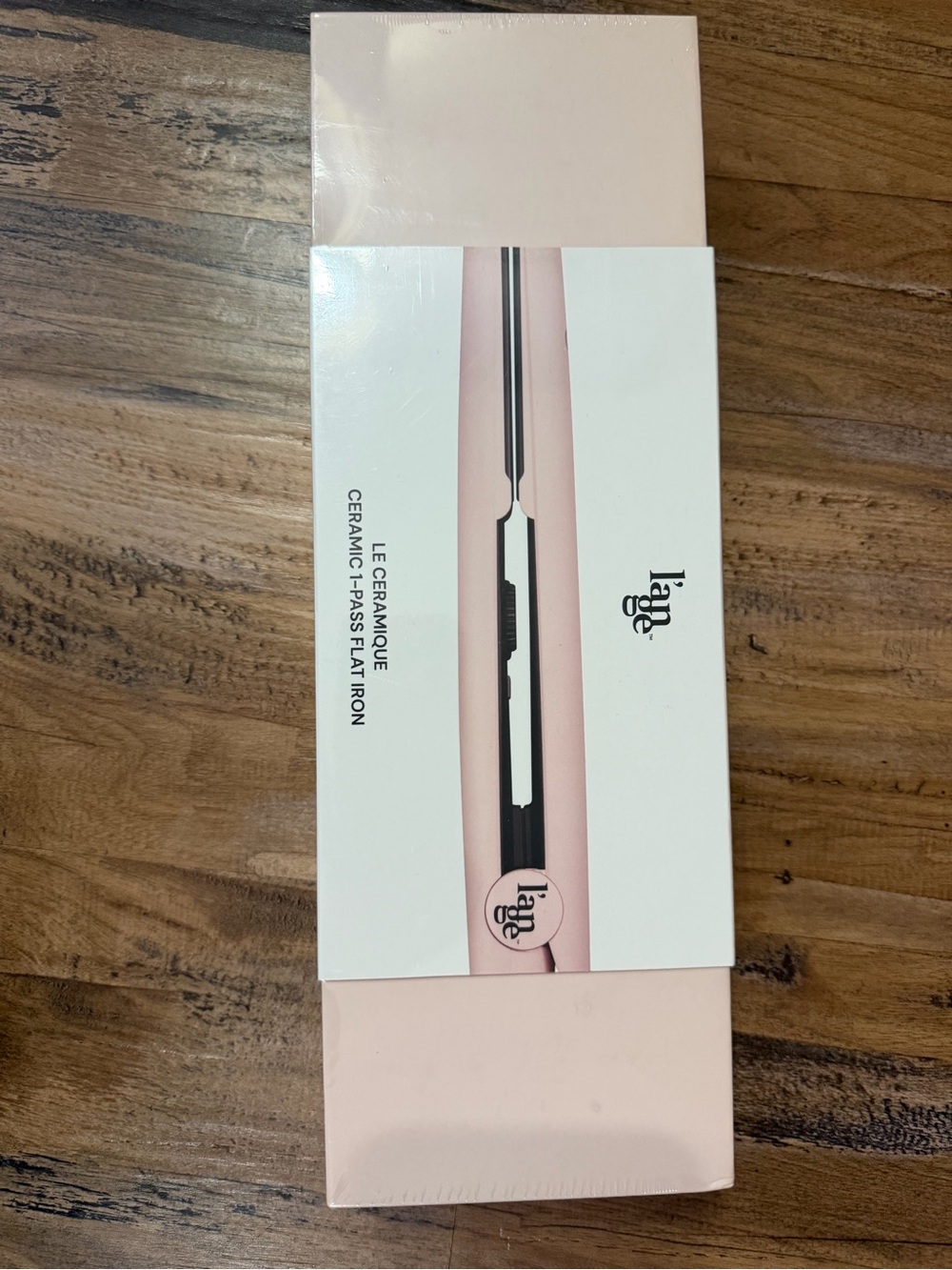 Lange le Ceramique 1" Flat Iron in Blush Pink